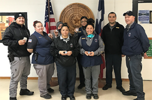 Mechler Unit correctional officers honored with challenge coins