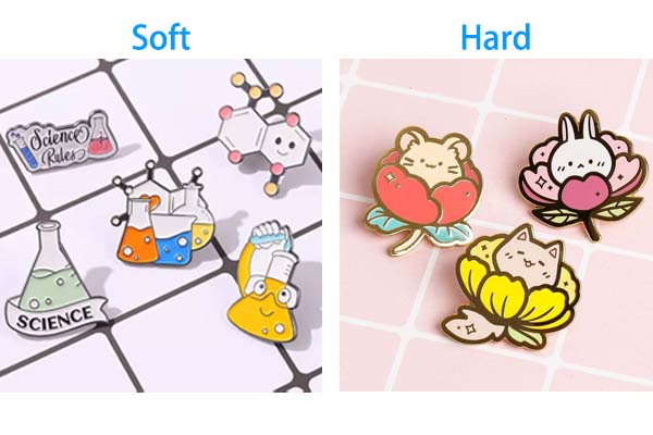 Soft Enamel Pin vs Hard Enamel Pin