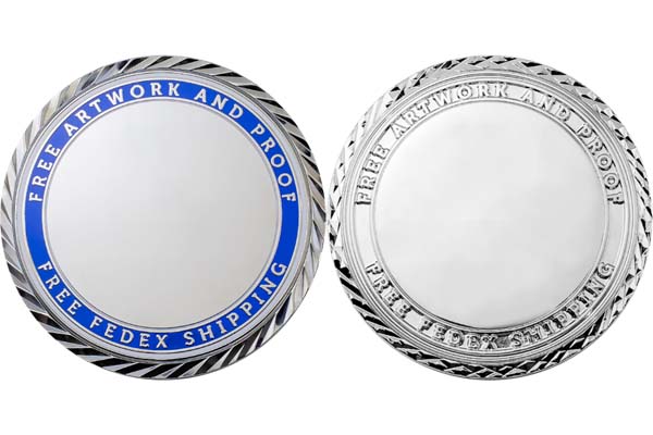 High Polished Silver Coin