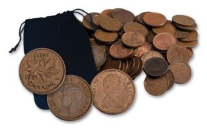 1890–2012 Bag of 100 Canadian Cents