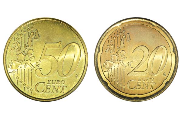 4 Rare Euro Coins