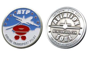 Airline Transport Pilot Aviation Challenge Coin