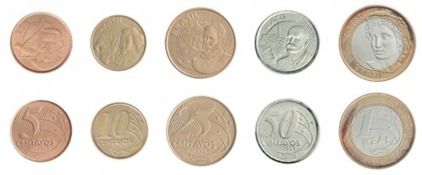 Brazilian Coins Lineup