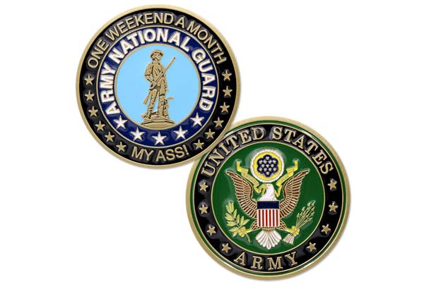 U.S. Army National Guard Coin