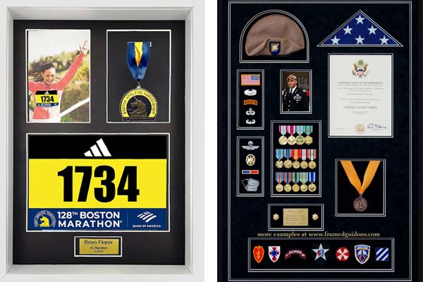 パーソナライズされたディスプレイメダルフレーム