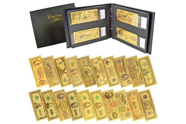 Billetes de oro de primer nivel